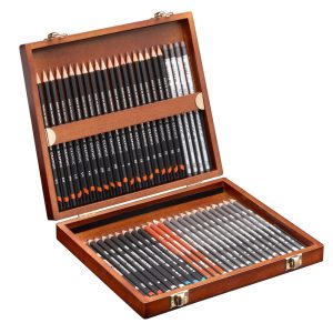 Cassetta in Legno 48 matite schizzo – DERWENT - 10