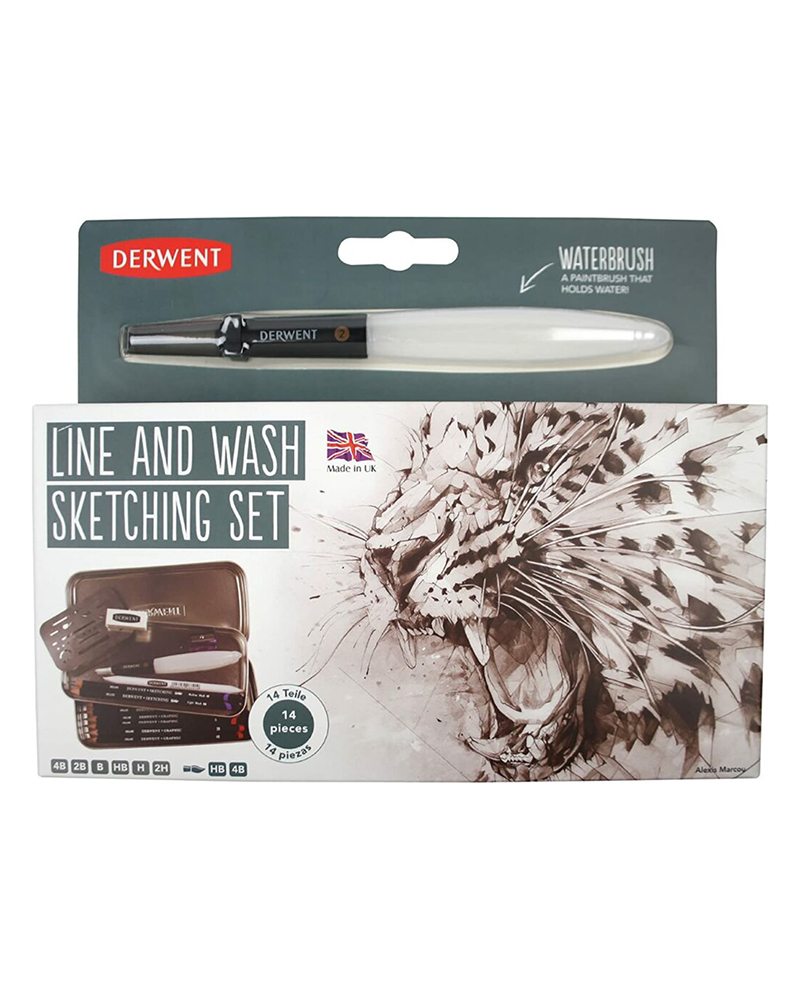 Set matite schizzo “Line & Wash” – DERWENT - 1