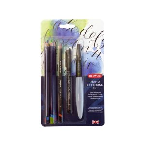 Set Hand lettering + blocco – DERWENT - 3