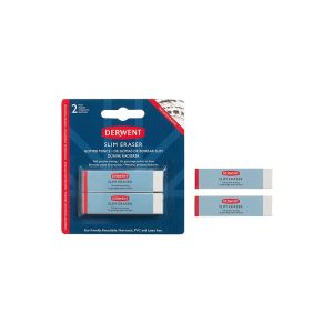 Gomma sottile per cancellare 2 pz. – DERWENT - 2