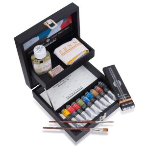foto di Set di colori ad olio extrafine in cassetta in legno - SENNELIER