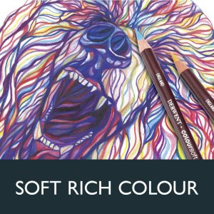 Matite colorate Derwent Coloursoft – scatola in legno d’acero – DERWENT