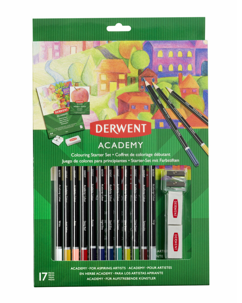 foto di Matite colorate Academy set per iniziare - DERWENT