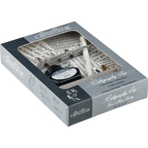 Cretacolor set calligrafia – Kit completo con pennini e inchiostro