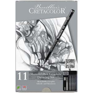 Set di matite in Grafite Monolith per scrivere e disegnare – CRETACOLOR
