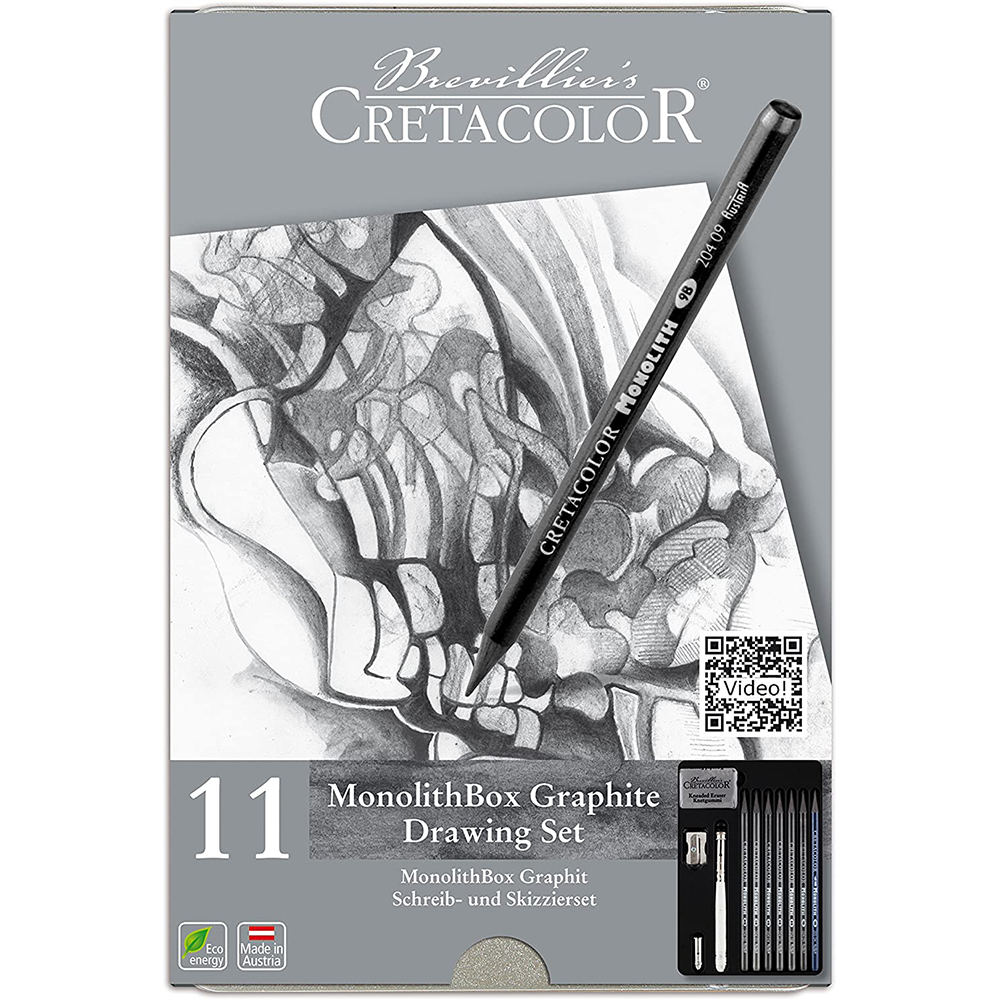 Set di matite in Grafite Monolith per scrivere e disegnare – CRETACOLOR