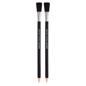 Set di 2 Gomma matita per cancellare con pennello – DERWENT - 1