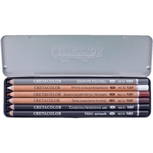 Set tascabile matite secche Disegno Base – CRETACOLOR