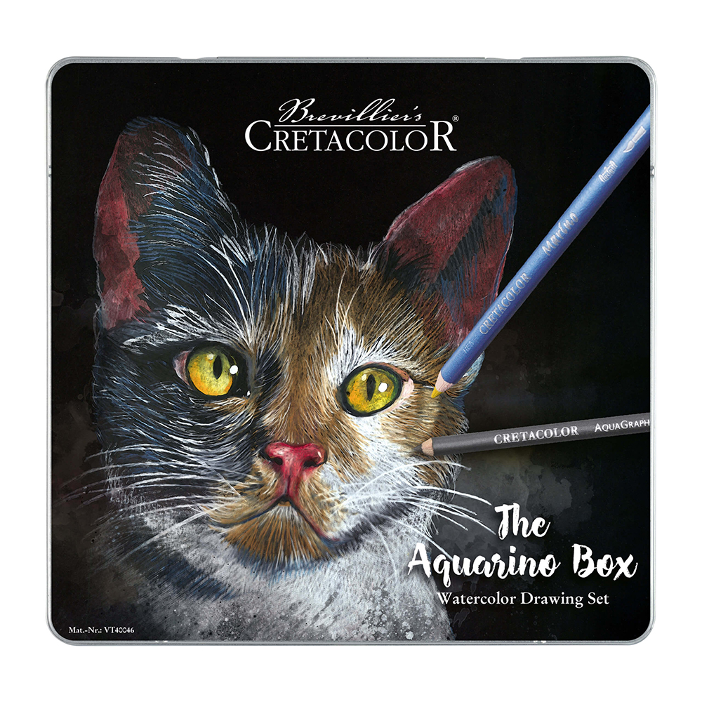 Kit da disegno acquerello The Aquarino box – CRETACOLOR - 1