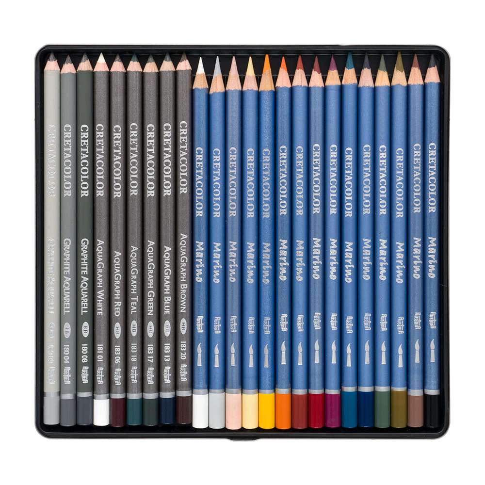 Kit da disegno acquerello The Aquarino box – CRETACOLOR - 1