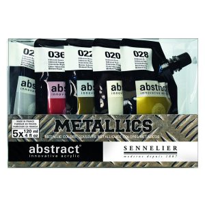 Acrilico Abstract set colori metallici – SENNELIER - 1