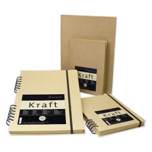 Quaderno per schizzi con spirale Kraft – 120 g/m² – HAHNEMÜHLE - 2