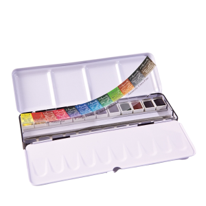 Sennelier Set Acquerelli – 12 Mezzi Godet Extra-Fine