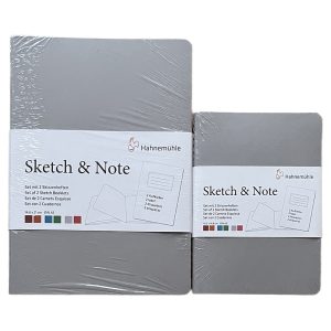 Quaderno per schizzi e appunti 125 g/m² Grigio/Rosa – HAHNEMÜHLE - 1