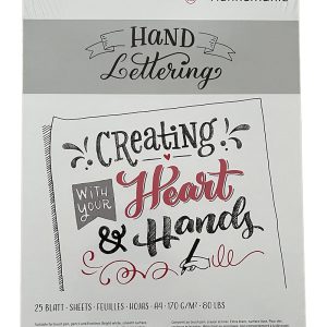 Blocco carta “Hand Lettering” 170 g/m² – HAHNEMÜHLE – A4 21 x 29,7 cm - 2