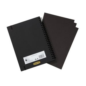Quaderno per schizzi Black Book – Derwent, carta nera 200 g/m² - 2