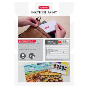 Set Acquerelli Inktense 12 Mezzi Godet – Derwent