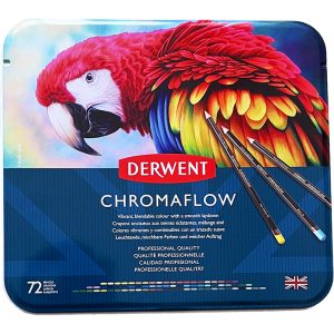 Matite colorate Chromaflow set da 12/24/36/48/72 – DERWENT – 72