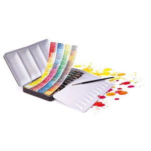 Set Acquerello Extra-Fine 48 Mezzi Godet + Pennello – SENNELIER