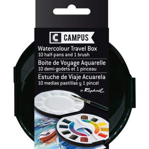 Watercolour Travel Box, acquerelli in set da viaggio – RAPHAËL Campus - 1