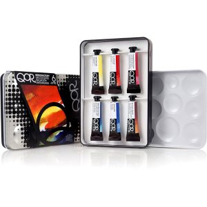 Set Acquerelli introduttivo 6 tubi da 5ml – QoR - 1
