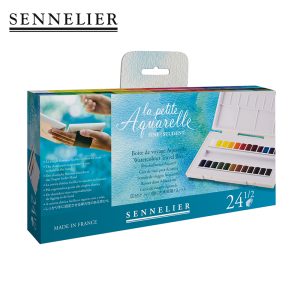 “La petite Aquarelle“ set da viaggio 24 mezzi godet – SENNELIER – - 3