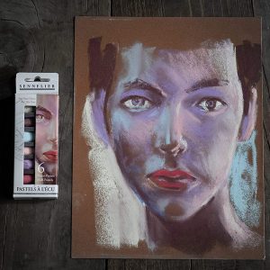 Set da 6 mezzi Pastelli morbidi “à l’écu” – Ritratto chiaro – SENNELIER - 1