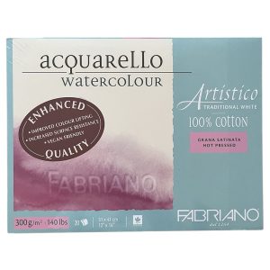 foto di blocco acquerello Grana Satinata fabriano 31x41 ps
