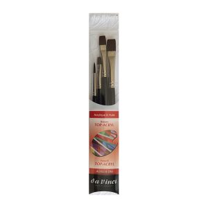foto di Set pennelli Top Acrylic serie 4220 - Da Vinci -