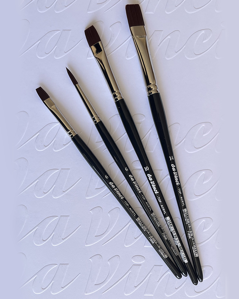 Set pennelli Top Acrylic serie 4220 – Da Vinci – - 1