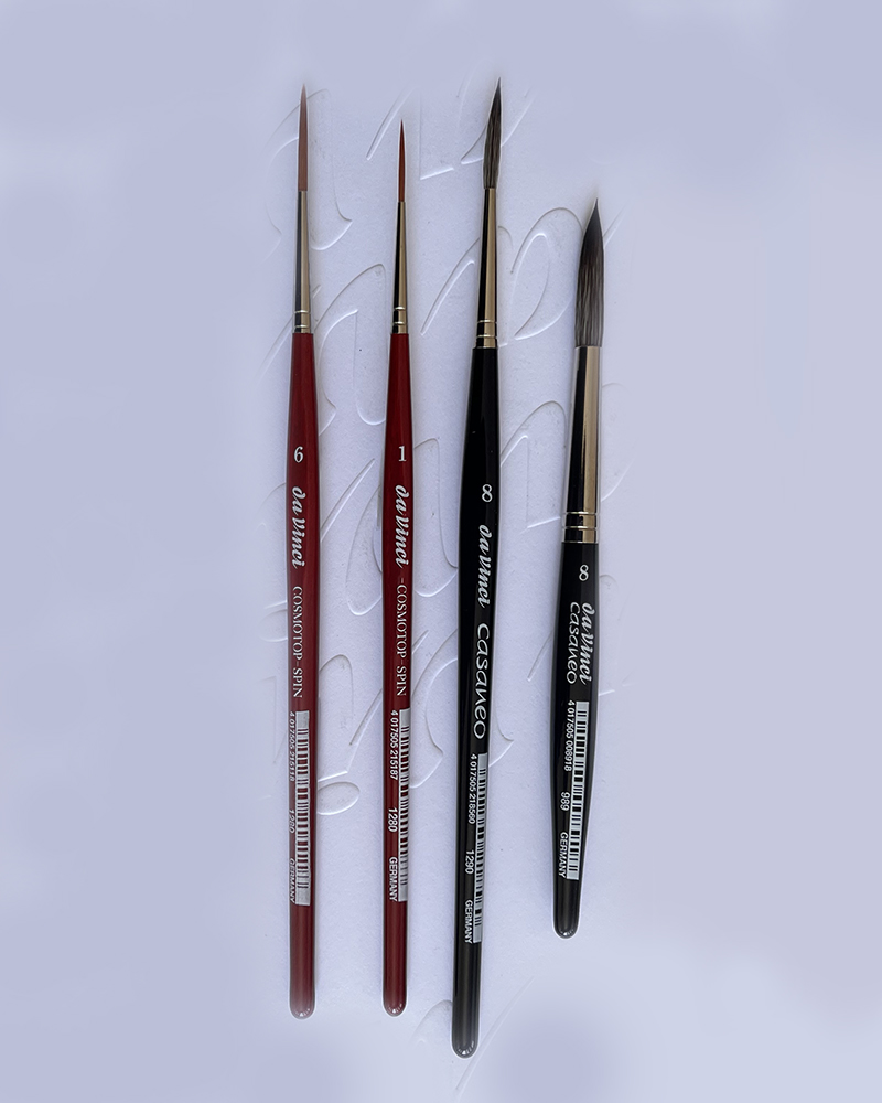 Set pennelli per acquerello Urban Watercolor serie 5602 – Da Vinci – - 7