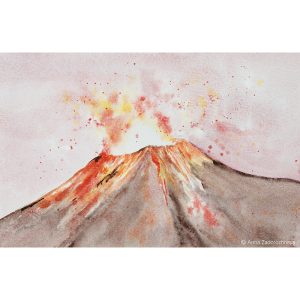 Set di Acquerelli Horadam Super Granulati 3×5 ml – Trio Volcano – SCHMINCKE - 1