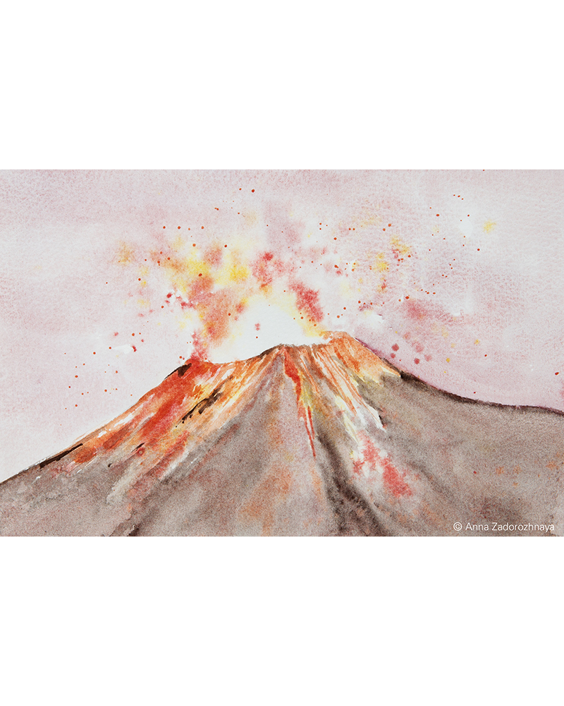 Set di Acquerelli Horadam Super Granulati 3×5 ml – Trio Volcano – SCHMINCKE - 1