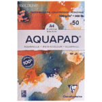 Blocco per acquerello "Goldline Aquapad " - 300 g/m² - CLAIREFONTAINE