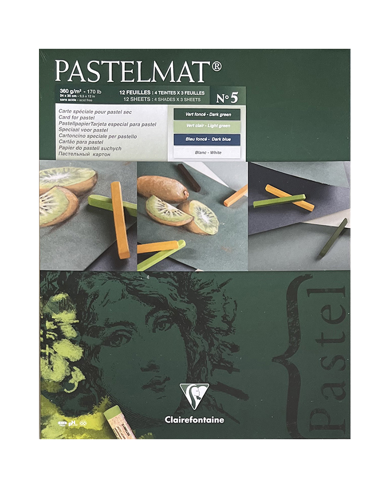 Pastelmat blocco per pastello n. 7 – 360 g/m² – CLAIREFONTAINE - 4