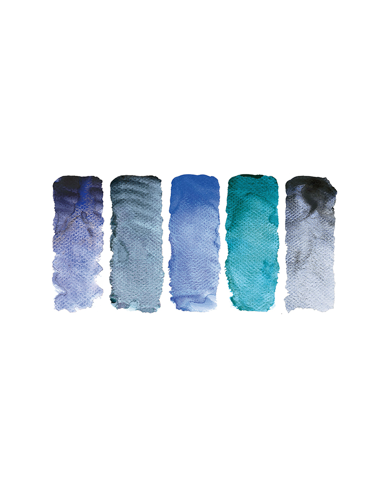 Set di Acquerelli Horadam Super Granulati 5×5 ml – Mare Profondo – SCHMINCKE - 2