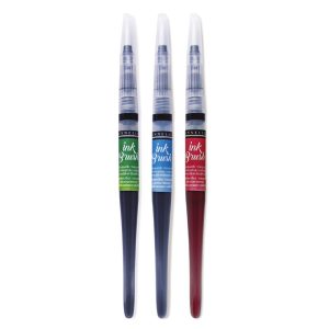 foto di sPennello Ink Brush Sennelier – Colori sfusi per acquerello e lettering