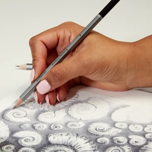 Matite grafite Academy confezione di metallo – DERWENT - 3