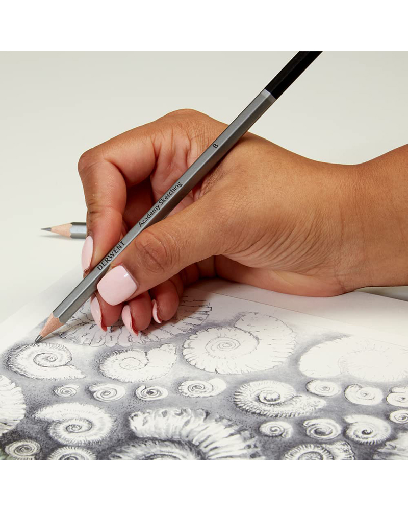 Matite grafite Academy confezione di metallo – DERWENT - 3