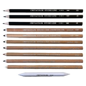Set matite per schizzi “Artist Studio”- CRETACOLOR - 2