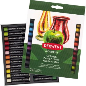 foto di Set da 24 pastelli a olio Academy - DERWENT -