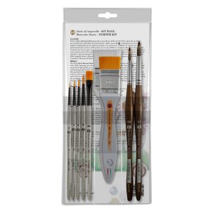 Kit Base “Storie ad Acquerello” – Laura Cortinovis 9 pennelli – BORCIANI e BONAZZI - 2