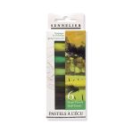 Set da 6 mezzi Pastelli morbidi “à l'écu” - Campagna Primaverile - SENNELIER