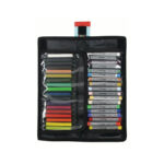 Derwent album da disegno – Astuccio arrotolabile per 36 pastelli