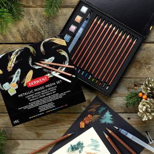 Metallic – Set per tecniche miste – DERWENT