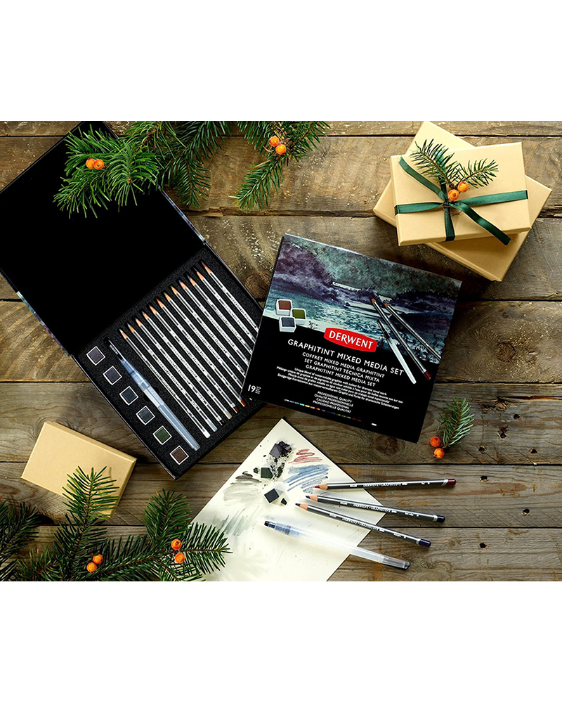 Graphitint – Set per tecniche miste – DERWENT - 1