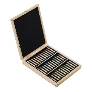 Pastelli ad Olio – Cassetta in legno da 36 colori – SENNELIER - 1