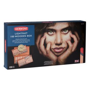 Matite colorate a base di olio – Derwent Lightfast, Gamma Completa da 100 Matite - 1