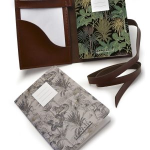Taccuino in pelle con 2 quaderni A6 – SENNELIER