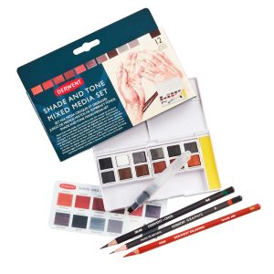 Derwent Shade & Tone Mixed Media Set 12 Godet - 5
